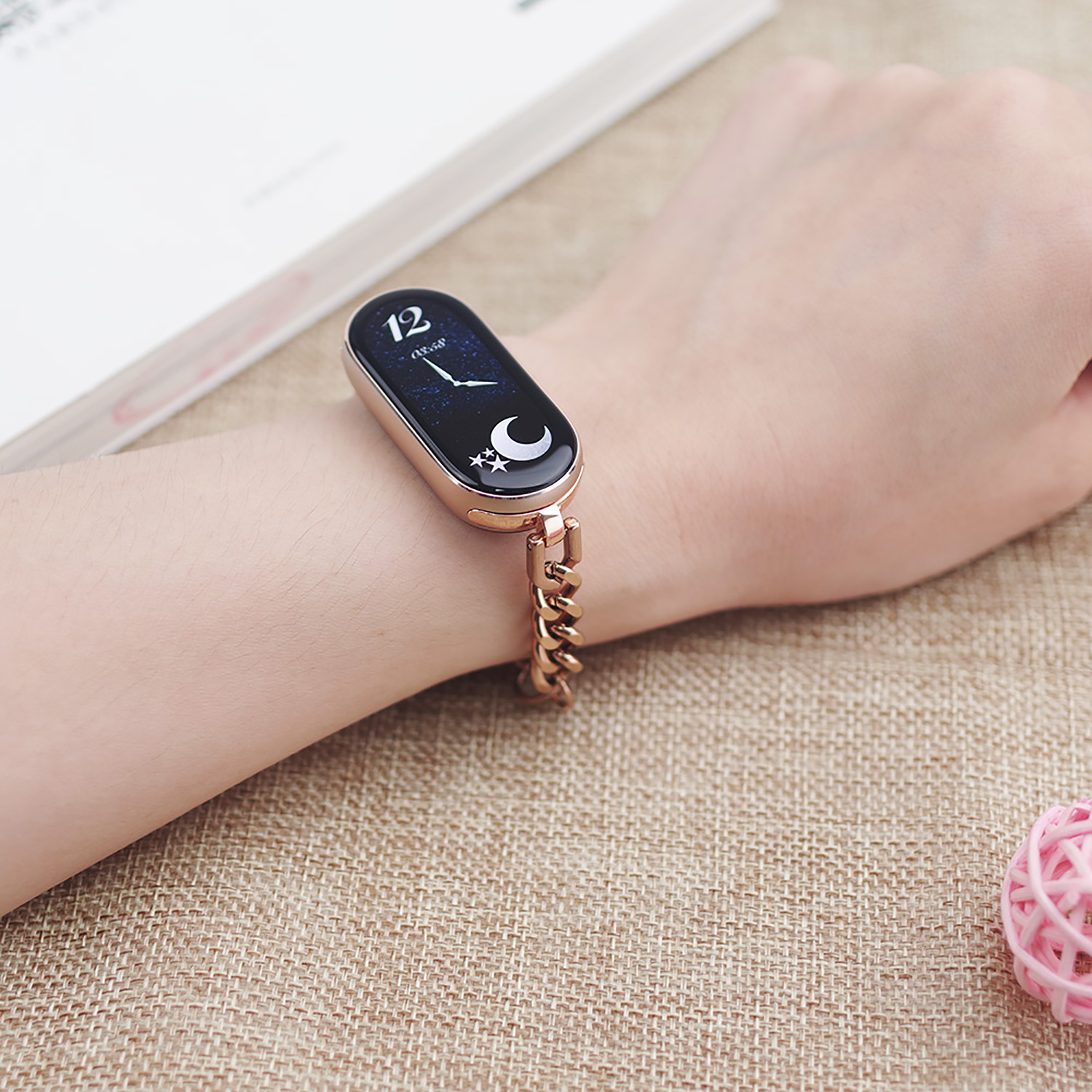 حزام سلسلة لساعة Mi Band 11، م - مراجعة Health Wellness Bracelet وسعره
