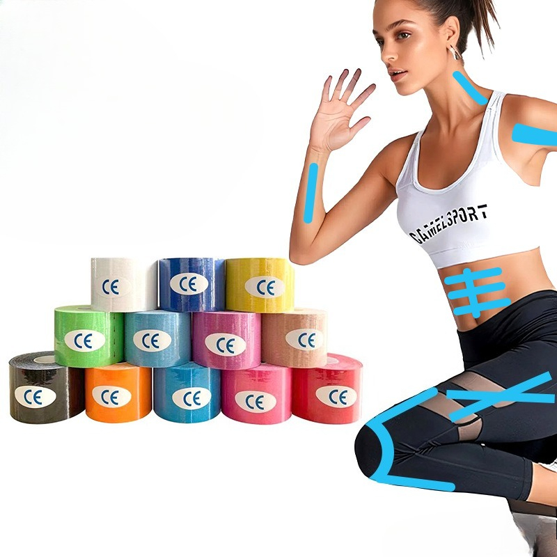 شريط كينيسيولوجي رياضي مقاوم ل - مراجعة Sports Taping Precut وسعره