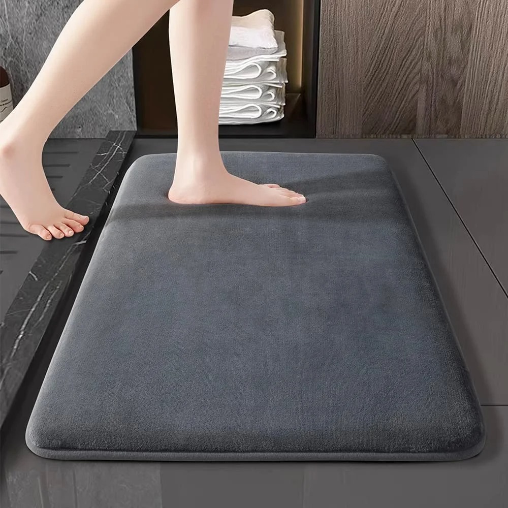 ماصة الكلمة حصيرة عدم الانزلاق - مراجعة Bamboo Bath Mat وسعره