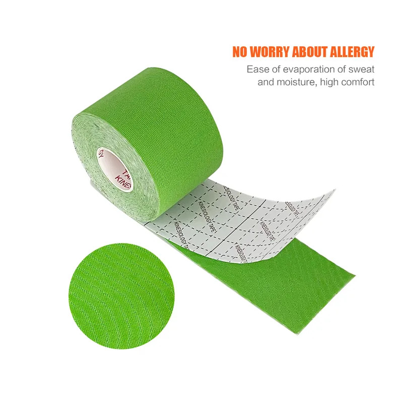 1/6 قطعة ملصقات شريط علم الحرك - مراجعة Sports Taping Precut وسعره